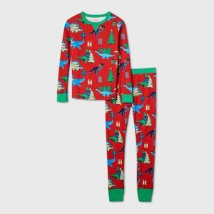 Wondershop by Target Dino holiday  pajamas